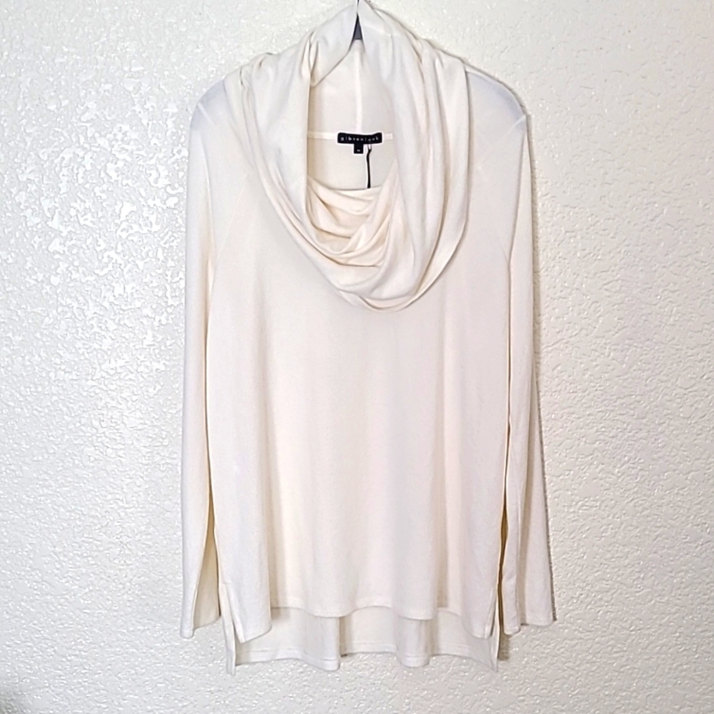 NWT Gibson cowl neck sweater, super soft, size M